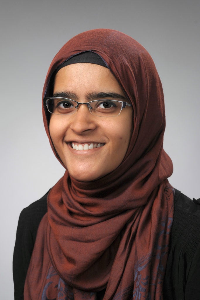 Rice University English graduate student, Zainab Abdali