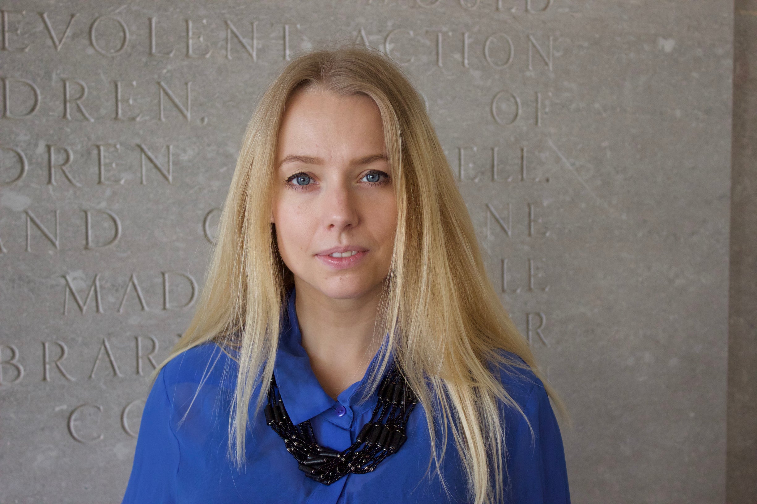Rice University graduate student, Sólveig Ásta Sigurðardóttir