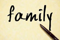 The word "family"