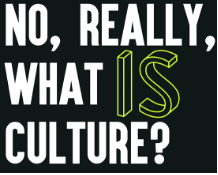 The words No really, what is culture