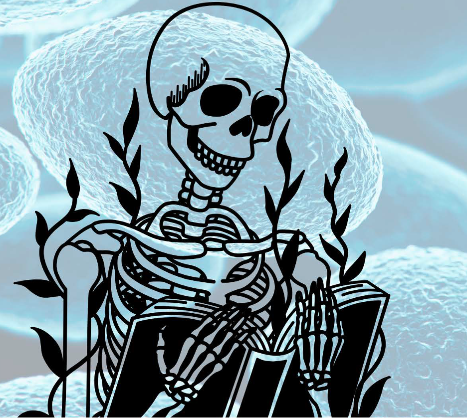 ENGL 312 Spring 2026 bone man image