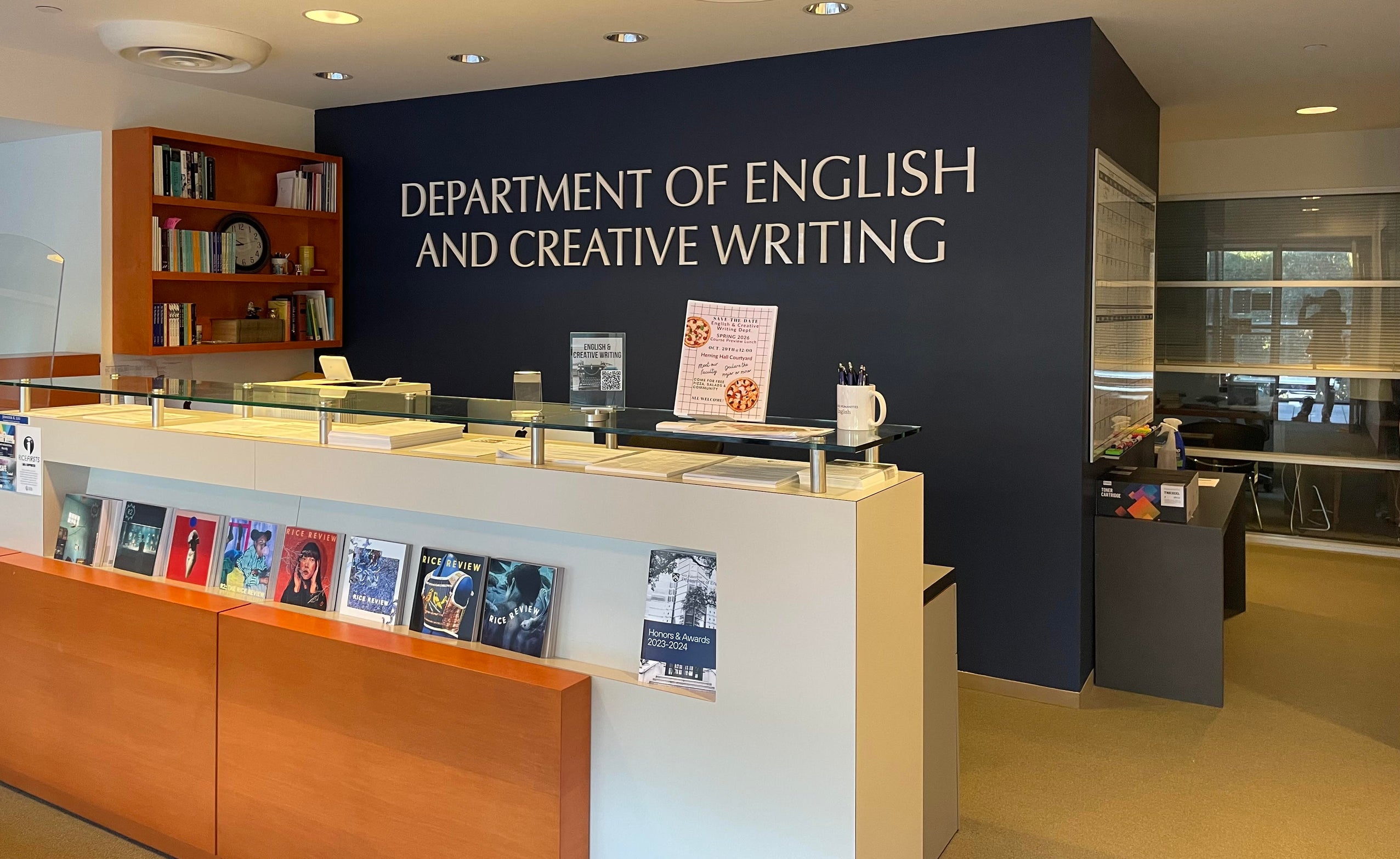 Rice English Department Office