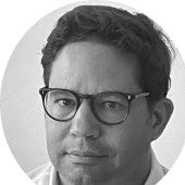 Rice University English professor, Alexander Regier